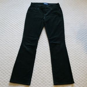 Cute dark green cords